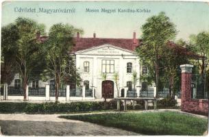 1916 Magyaróvár, Mosonmagyaróvár; Moson Megyei Karolina Kórház (Rb)