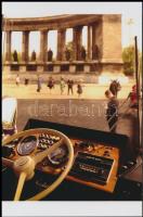 Autóbuszok vegyes tétele különféle korokból, 13 db vintage negatív + 9 db vintage fotó és/vagy mai n...