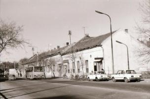 1980 Kecskemét, Batthyány utca és Kisfaludy utca, 50 db szabadon felhasználható vintage negatív, 24x...