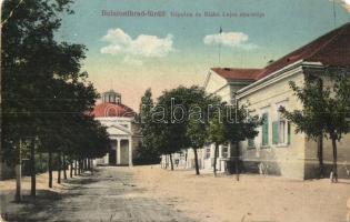 1921 Balatonfüred-fürdő, Kápolna és Blaha Lujza nyaralója (EM)