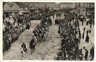 1938 Kassa, Kosice; bevonulás / entry of the Hungarian troops, So. Stpl.