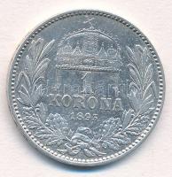 1895KB 1K Ag "Ferenc József" T:2-