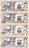 Guyana 1992. 10$ (2x) + 1996. 20$ (4x) T:I
Guyana 1992. 10 Dollars (2x) + 1996. 20 Dollars (4x) C:U...