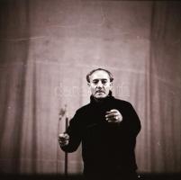 1969 Ferencsik János (1907-1984) karmester vezényel, 26 db vintage negatív Kotnyek Antal (1921-1990)...