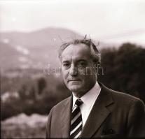 1969 Ferencsik János (1907-1984) karmester vezényel, 26 db vintage negatív Kotnyek Antal (1921-1990)...