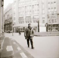 cca 1980 Budapest, Deák téri felvételek, 12 db szabadon felhasználható, vintage negatív, 6x6 cm