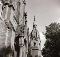 1969 Budapest, X. ker., Kőbánya, épületek, utcák, változások, 21 db szabadon felhasználható, vintage...