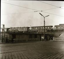 1969 Budapest, X. ker., Kőbánya, épületek, utcák, változások, 21 db szabadon felhasználható, vintage...