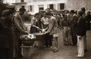 1948. augusztus 29. Tihanyi leánytábor és Balatonudvari MDP tábor, Rózsa György (?-?) budapesti fotó...