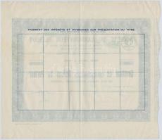 ~1930-1970. 5db-os vegyes francia, belga és amerikai részvény tétel T:III,III-
~1930-1970. 5pcs of ...