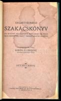 Eredeti kunsági szakácskönyv. Összeállította: Simon Elemérné. Bp.,1917, Farkas Testvérek-ny., 128 p....