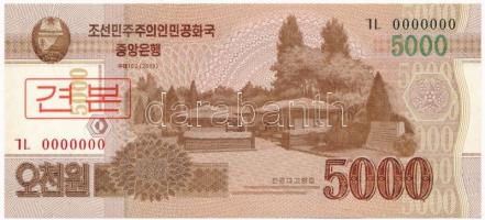 Észak-Korea 2013. 5000W MINTA T:I North Korea 2013. 5000 Won SPECIMEN C:UNC