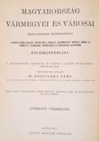 Pozsony vármegye, Pozsony sz. kir. város, Nagyszombat, Bazin, Modor és Szentgyörgy r. t. városok. Sz...