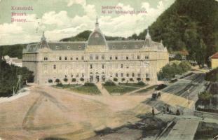 1915 Brassó, Kronstadt, Brasov; M. kir. Igazságügyi palota / Palace of Justice (EK)