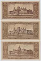 8db-os vegyes magyar korona és pengő bankjegy tétel, közte 1912. 100K (2x) T:III