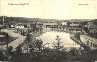 1914 Vízaknasósgyógyfürdő, Salzburg, Ocna Sibiului; Mikes-sóstó / salt lake spa (EK)