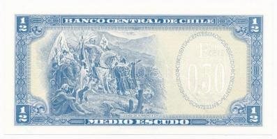 Chile ~1960. 1/2E T:I
Chile ~1960. 1/2 Escudo C:UNC
Krause 134A