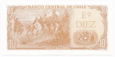 Chile ~1970. 10E T:I
Chile ~1970. 10 Escudos C:UNC
Krause 143