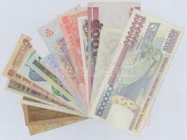 14db-os vegyes külföldi bankjegy tétel, közte India, Olaszország, Románia, Svédország T:I-III
14pcs...
