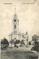 1914 Nagyszalonta, Salonta; Római katolikus templom / Roman Catholic church