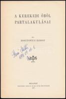 Kogutowicz Károly: A kerekedi öböl partalakulásai. Bp.,1907, Hornyánszky Viktor-ny., 24 p.+III t.+1 ...