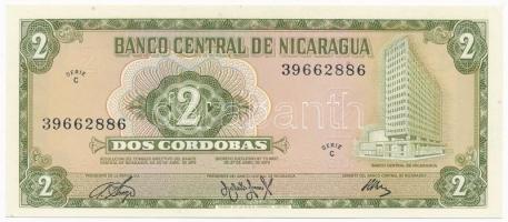 Nicaragua 1972. 2C T:I Nicaragua 1972. 2 Cordobas C:UNC Krause 121