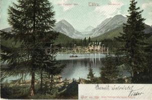 1905 Tátra, Tatry, Csorba-tó. Feitzinger Ede 616. 1904/15. / lake / Strbské pleso (EK)
