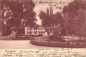 1899 Kolozsvár, Cluj; Sétatér / promenade park