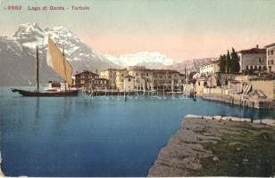 Torbole, Turbel, Nago-Torbole, Naag-Turbel (Südtirol); Lago di Garda / Lake Garda, quay (EK)
