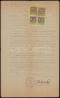 1925 Bp., Magyar Népjóléti és Munkaügyi Minisztérium által kiállított áttelepülési okmány