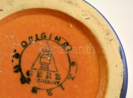 Ón fedeles Gerz korsó, mázas kerámia, hibátlan, jelzett,  m:23 cm