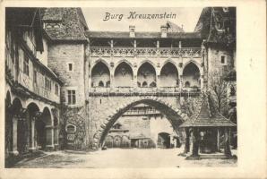 Leobendorf (Korneuburg), Burg Kreuzenstein / Kreuzenstein castle, courtyard