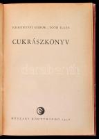 Keményffi Gábor-Tóth Illés: Cukrászkönyv. Bp.,1958, Műszaki. Kiadói illusztrált félvászon-kötés, kis...