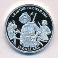 Kiribati 2014. 10$ Ag "Indulás a frontra 1914" T:PP
Kiribati 2014. 10 Dollars Ag "Le...