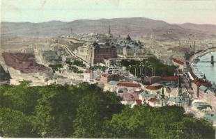 Budapest I. Királyi várpalota, Tabán és Krisztinaváros.