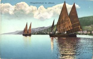 Abbazia, Chioggiottenboote / chioggia fishing boats
