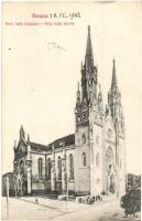 1910 Versec, Werschetz, Vrsac; Római katolikus templom / church