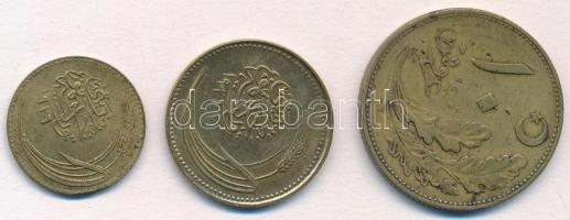 Törökország 1926. 100p Al-Br + 5k Al-Br + 10k Al-Br T:2
Turkey 1926. 100 Para Al-Br + 5 Kurus Al-Br...