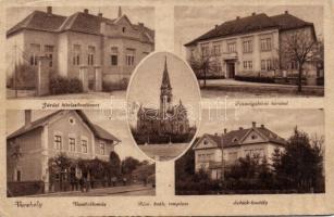 Verebély vasútállomással