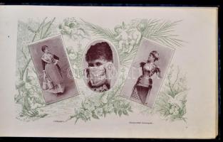 Kéry Gyula: Blaha Lujza élete. Jókai Mór bevezető soraival. Bp., 1896. Rózsavölgyi és Társa. Átkötöt...