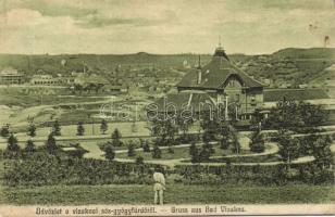 Vízakna-sósgyógyfürdő, vasútállomás, Takáts Jenő kiadása / railway station