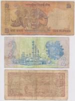 Vegyes: Dél-Afrika 1967. 1R + 1983-1990. 2R + India 2017(?) 10R T:III,III-
Mixed: South Africa 1967...