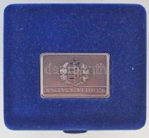 1993. 500Ft Ag "Régi dunai hajók - Árpád" dísztokban tanúsítvánnyal T:PP ujjlenyomat
Adam...