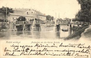 Nagybecskerek, Zrenjanin, Veliki Beckerek; Kis híd és nagy híd - 2 db régi városképes lap / 2 pre-1945 town-view postcards; bridges