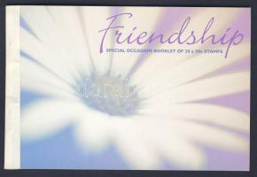 Greeting stamps: Friendship stamp-booklet, Üdvözlőbélyegek, barátság bélyegfüzet