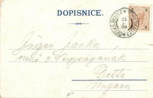 1899 Ceská Skalice, Böhmisch Skalitz; Zámek Ratiborice, Hrbitov vojínci r. 1866 padlych, Klaster Vor...