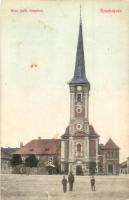 1909 Érsekújvár, Nové Zamky; Római katolikus templom. Conlegner J. és fia / church (kis szakadás / small tear)