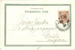 1899 Turnov, Turnau; Rotstein, Trosky, Hroby Rohozec, Hrubá Skála / Rotstejn castle, Trosky castle, ...