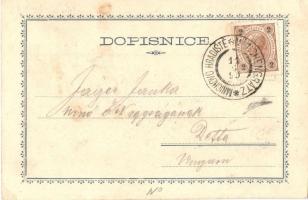 1899 Mnichovo Hradiste, Münchengrätz; Muzsky, Zviretice, Spíci mnich., Sfinx a detská hlava, Zásadka...