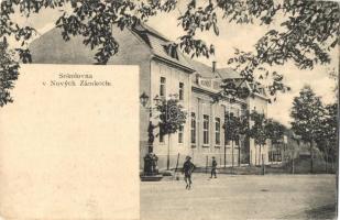 Érsekújvár, Nové Zamky, Novych Zámkoch; Szokol ház / Sokolovna / Sokol building (Rb)
